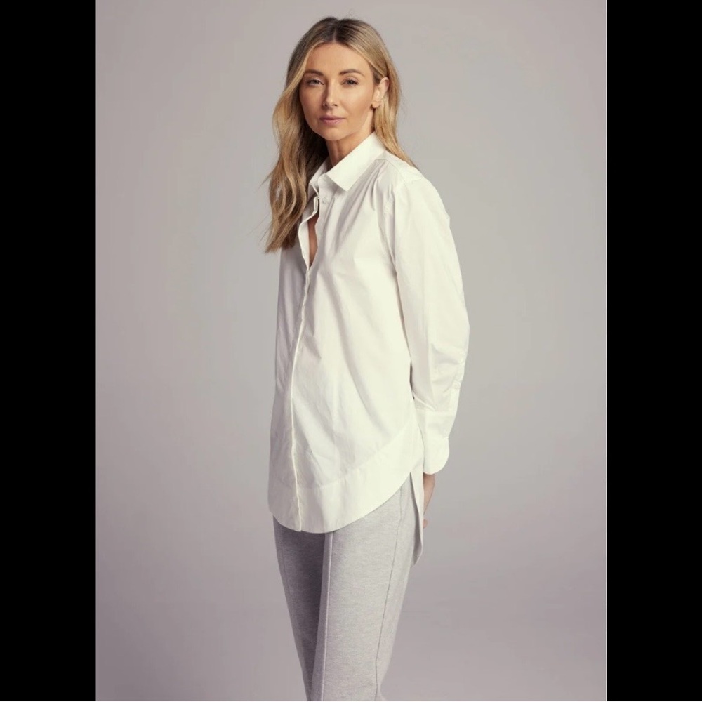 SUNDAYS cornell shirt in creamish white